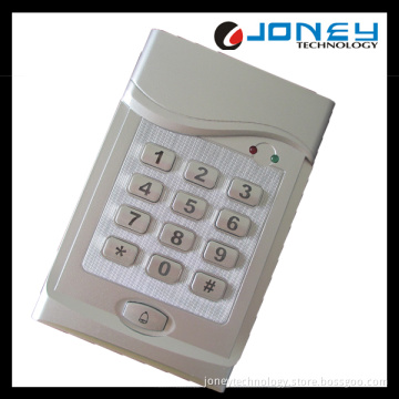 Silver and Black Single Door Access Control with Alarming Interface